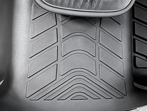 Jourm ------ Tapetes de TPE para Toyota Land Cruiser LC250 2024 de <span class=keywords><strong>7</strong></span> <span class=keywords><strong>Plazas</strong></span> - Fila 3 con Base Recta - Product Image 6