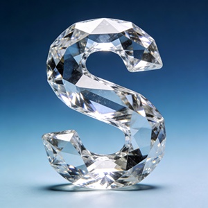 カスタムカットダイヤモンド文字<span class=keywords><strong>S</strong></span>、ホワイトラボグロウンダイヤモンド、サイズ5*7 - Product Image 3