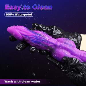 Dildo de Silicona de 9 Pulgadas con Forma de Criatura Alienígena, Animal Monstruoso, para Adultos, con Ventosa - Product Image 3