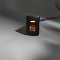 Interruptor de reemplazo de coche automático LED interruptor de botón de encendido-apagado interruptor de botón de tablero de barra de luz para Suzuki Jimny JB64 JB74