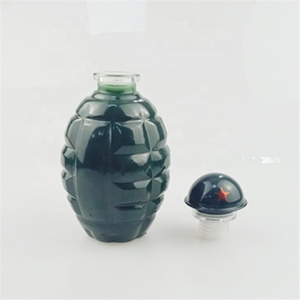 <span class=keywords><strong>250ml</strong></span> bao bì độc đáo lựu đạn hình trái cây Nước Ép Thủy Tinh chai rượu vang - Product Image 5