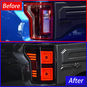 ไฟท้าย LED รุ่นใหม่ AURON พร้อมไฟเลี้ยวสำหรับ F150 Raptor ปี 2015-2021 12V ชุดอัพเกรดแบบ Retrofit ราคาโรงงาน - Product Image 3