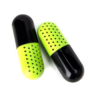 Capsules désodorisantes pour chaussures au charbon actif vert anti-odeur rafraîchissantes pour baskets - Product Image 1