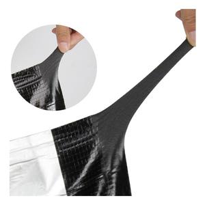 Cinta de Butilo de Goma para Techos, Rollo Autoadhesivo, Lámina de Aluminio, Estilo Moderno, Impermeable, Tela Negra Resistente al Agua - Product Image 6