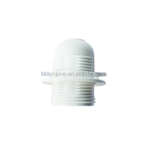 Kit de luz led E27, soporte de bombilla, enchufe de plástico blanco y negro, E14 - Product Image 1