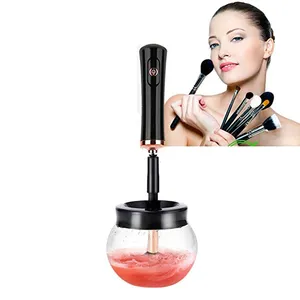 Electric Cosmetic Brush Cleaner Automatic Spinning Makeup Brush Cleaner Fit For All Size Makeup Brush
