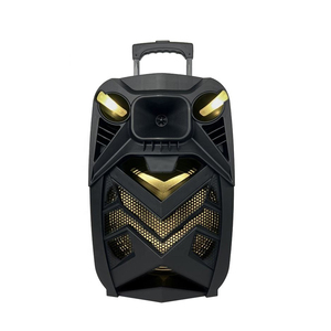 Système de karaoké sans fil avec woofer de 12 pouces pour 5.0, 2 microphones, lumières LED RVB, lecteur audio portable de 20 W, haut-parleur prêt pour les fêtes - Product Image 2