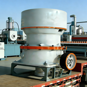 Concasseur mobile à cône et cylindre haute sécurité avec remorque, capacité maximale <span class=keywords><strong>de</strong></span> 300 t/h, structure à réglage hydraulique simple - Product Image 3