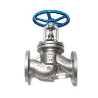 Vanne d'arrêt manuelle industrielle haute température pour pipeline J41W-16HC DN80, en acier inoxydable HC276, à brides