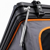 Tente de toit rigide en aluminium de haute qualité, tissu Oxford imperméable, 4 personnes, tente de toit pop-up pour voiture, prix usine