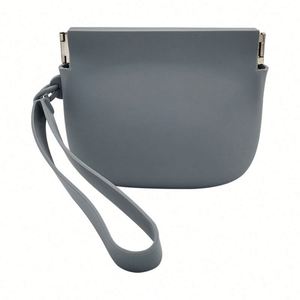 Sac cosmétique portable en silicone de haute qualité, fermeture éclair, pochette d'entraînement étanche pour bonbons, nourriture pour animaux de compagnie, porte-monnaie - Vente en gros - Product Image 5