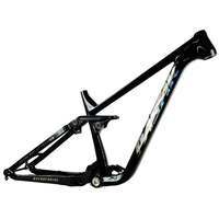 Cuadro de Bicicleta de Montaña Pasak XC Soft Tail con Amortiguador Completo, Aleación de Aluminio, 29er DH AM Mtb, Rueda Ttb Boost 148mm