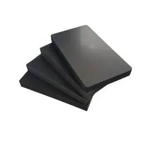 sdevergreen高密度黑色18毫米无吸水聚氯乙烯发泡泡沫板橱柜板材