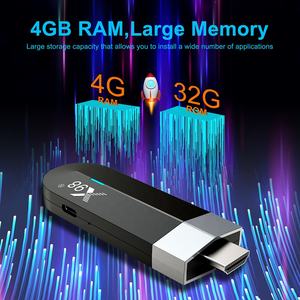 X98S500 Android TV çubuk mini PC dijital 2G 16G 4G 32G S905Y4 Quad Core Android 11 akıllı TV çubuk mini PC Android TV 4K - Product Image 3
