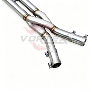 ท่อไอเสีย Vortex Valvetronic สำหรับ BMW M3 G80 M4 G82 M2 G87 S58 3.0T ปี 2021-2024 SS304 ชุดท่อแคทแบ็คสมรรถนะสูงพร้อมท่อกลางเดี่ยว - Product Image 6