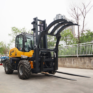 Phổ biến CE EPA 3 tấn xe nâng nhỏ Euro 5 nhiệm vụ nặng nề nâng máy xe nâng DIESEL núi rừng trang trại 4x4 WD xe nâng - Product Image 5