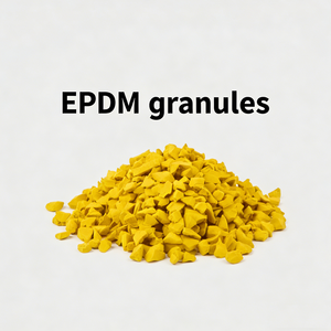 Gránulos de caucho EPDM antideslizantes, resistentes al envejecimiento, ecológicos, instalación en húmedo sin juntas, para jardines de infancia, canchas deportivas multiusos. - Product Image 2