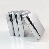 Briquet Zippo personnalisé en gros avec logo, rechargeable, pas cher, en métal, à silex et huile/kérosène