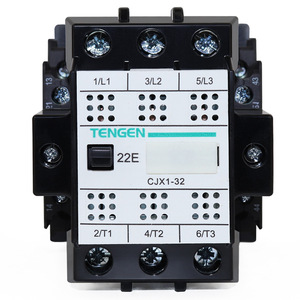 Contacteur AC Tengen CJX1-32 32A 3 phases 220V 380V Montage sur rail DIN - Product Image 1