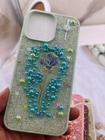 Étui de luxe antichoc en TPU+PC pour iPhone 15 pour filles - Nouveau design, haute qualité, 8 couleurs et vente en gros