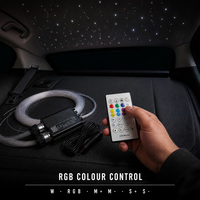 Kit de plafonnier étoilé en fibre optique 32W RGBW en aluminium 12V pour voiture et maison – Vente en gros