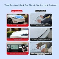 Pour Tesla Model 3 Y X Highland 2025 – Fermeture automatique du coffre avant électrique à aspiration, en aluminium, avec verrouillage automatique et fermeture douce