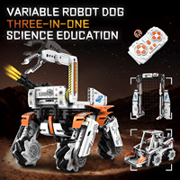 Robot Perro Interstellar Versátil, Montacargas, Programable, Control Remoto por Aplicación, Ensamblaje DIY, Juguete de Bloques de Construcción de Plástico