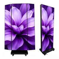 Écran LED pliable pour stand de salon professionnel, installation rapide, toile de fond portable, bannière vidéo