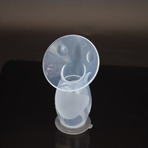 Échantillon chaud sans carbone tire-lait manuel sans BPA Base de luxe pratique en silicone portable collecteur de lait motif d'impression - Product Image 3