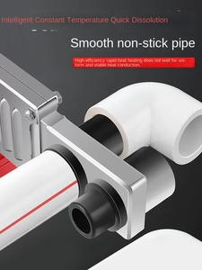 Super Ants CY-1020, Máquina de Soldadura por Fusión Eléctrica con Batería de Litio de 21V para Tuberías de Agua <span class=keywords><strong>PPR</strong></span> y Soldadura de Plástico PE, Máquina de Calor de Alta Capacidad - Product Image 3