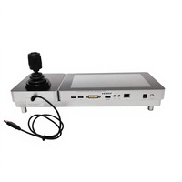 Teclado de Control de Red HIK DS-1600KI(B) Nuevo y Original, Pantalla Táctil de 10.1 Pulgadas, Joystick PTZ Android para NVR DVR de Seguridad