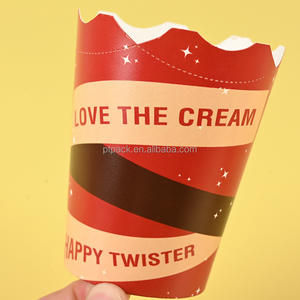 PTPACK Fabricant de style de qualité alimentaire Nouveaux produits <span class=keywords><strong>Mcdonald</strong></span> Mc Flurry Vente personnalisée Divers gobelets en papier - Product Image 2