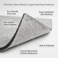 Tapis de salon doux et lavable, tapis antidérapant pour chambre à coucher, tapis de sol emboîtables, dalles de moquette
