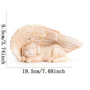 Witt alta calidad Memorial Beloved Pet Tombstone resina artesanías adornos <span class=keywords><strong>de</strong></span> <span class=keywords><strong>animales</strong></span> recuerdos <span class=keywords><strong>de</strong></span> perros decoraciones <span class=keywords><strong>de</strong></span> patio cachorro personalizado - Product Image 6