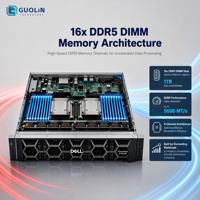 Server Rak Dell PowerEdge R760xd2 High Density 2U dengan 28x Bay 3.5 Inch, Kapasitas Maksimum 616TB, Prosesor Intel Xeon
