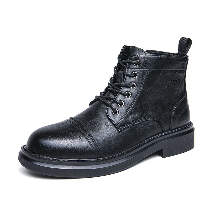 Big Head Lace up Men Dress Boots - Stylish & Comfortable