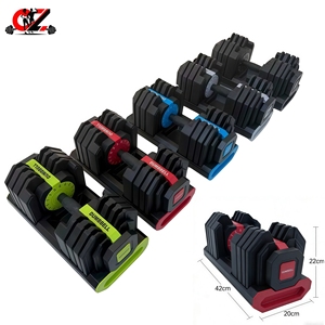 CZFIT Source Factory 24-30KG Square Durable Adjustable Dumbbell Chinese Fitness Equipment for Gym <b>Strength</b> <b>Training</b> & Household - Product Image 1
