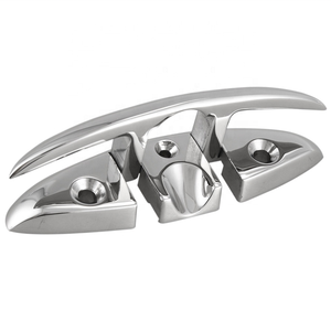 Accessoires pour bateaux Taquet de <span class=keywords><strong>bateau</strong></span> en acier inoxydable AISI316 Taquet pliant bon marché marin - Product Image 5