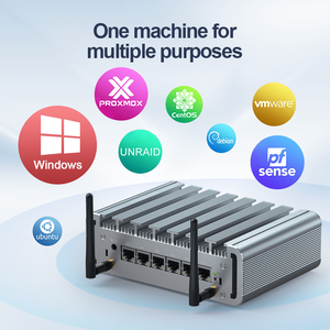 32GB DDR5 không quạt <span class=keywords><strong>mini</strong></span> máy tính công nghiệp N100 UHD đồ họa mới phát hành đa giao diện kết nối cho kết nối đa dạng - Product Image 3