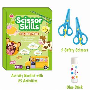 Kids Fine Motor Craft <b>Kit</b> Preschoolers Creative Activities Child-Safe Scissor Skills Activity <b>Book</b> - Product Image 1