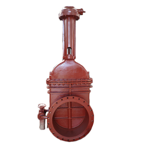 Vanne à opercule AWWA DIN DN600 à tige montante en bronze, siège métallique en laiton moulé, norme CE, pour eau, huile, gaz - Product Image 1