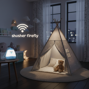 Machine à Sons Portable Sonioc Sleep Blue Firefly pour Bébé, Bruit Blanc, Veilleuse, Remplissage en Mousse de Caoutchouc Plastique pour Nouveau-né - Product Image 4