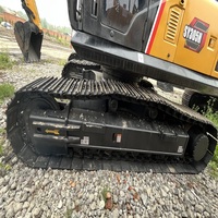 Excavadora de cadenas usada de la marca china Sany SY305H, con poca tiempo de trabajo y en buen estado, con motor Isuzu, en venta.