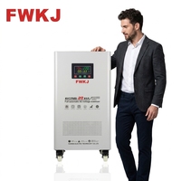 Régulateur de tension entièrement automatique monophasé 20 KVA en cuivre SVC/TND à commande par servomoteur