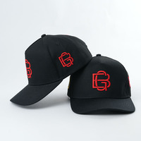 Nieuwe Mode Klassiek Katoen Gestructureerd Geborduurd Gebogen Rand 5 Panel Baseball Cap Dagelijkse Sport Caps Dot Fruit Dobby Made Oxford