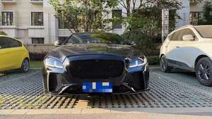 Pour <span class=keywords><strong>Jaguar</strong></span> XJL mise à niveau SVR Style pare-chocs avant lèvre avant pare-chocs arrière jupe latérale Spoiler Kit de carrosserie - Product Image 2
