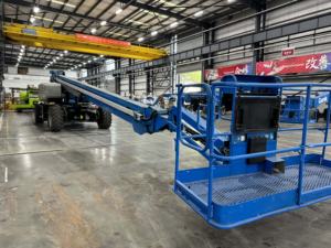 Menggunakan 2015 -2025 <span class=keywords><strong>Genie</strong></span> Lift Boom is mengangkat dentuman S105 XC 32M tinggi hidrolik lengan engkol Boom mengangkat Platform kerja udara - Product Image 4