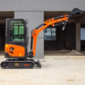 Frete Grátis Novo Escavador com Motor EPA Atacado Micro Escavador para Casa Escavadores da China Novo Escavador de Esteira Mini de 1,8 Toneladas - Product Image 6