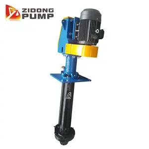 ZP ZPR vertical series sewage slurry pumps high chrome material