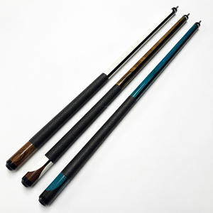 Taco de billar de arce con unión Uniloc, punta de 11.5mm/13mm, agarre de cuero y junta central para billar y snooker - Product Image 1